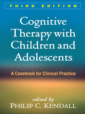 cover image of Cognitive Therapy with Children and Adolescents